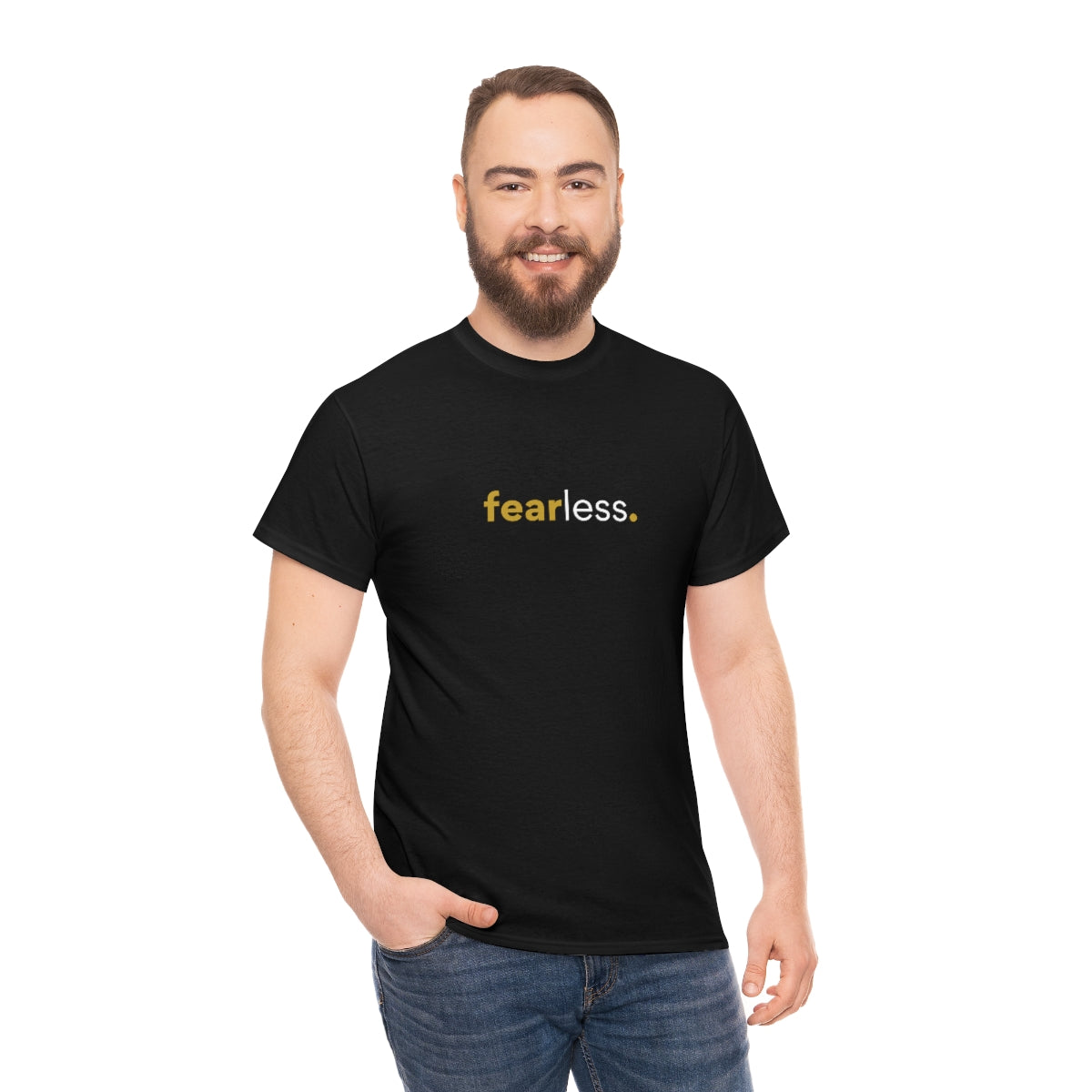 "fearless" Unisex Heavy Cotton Tee