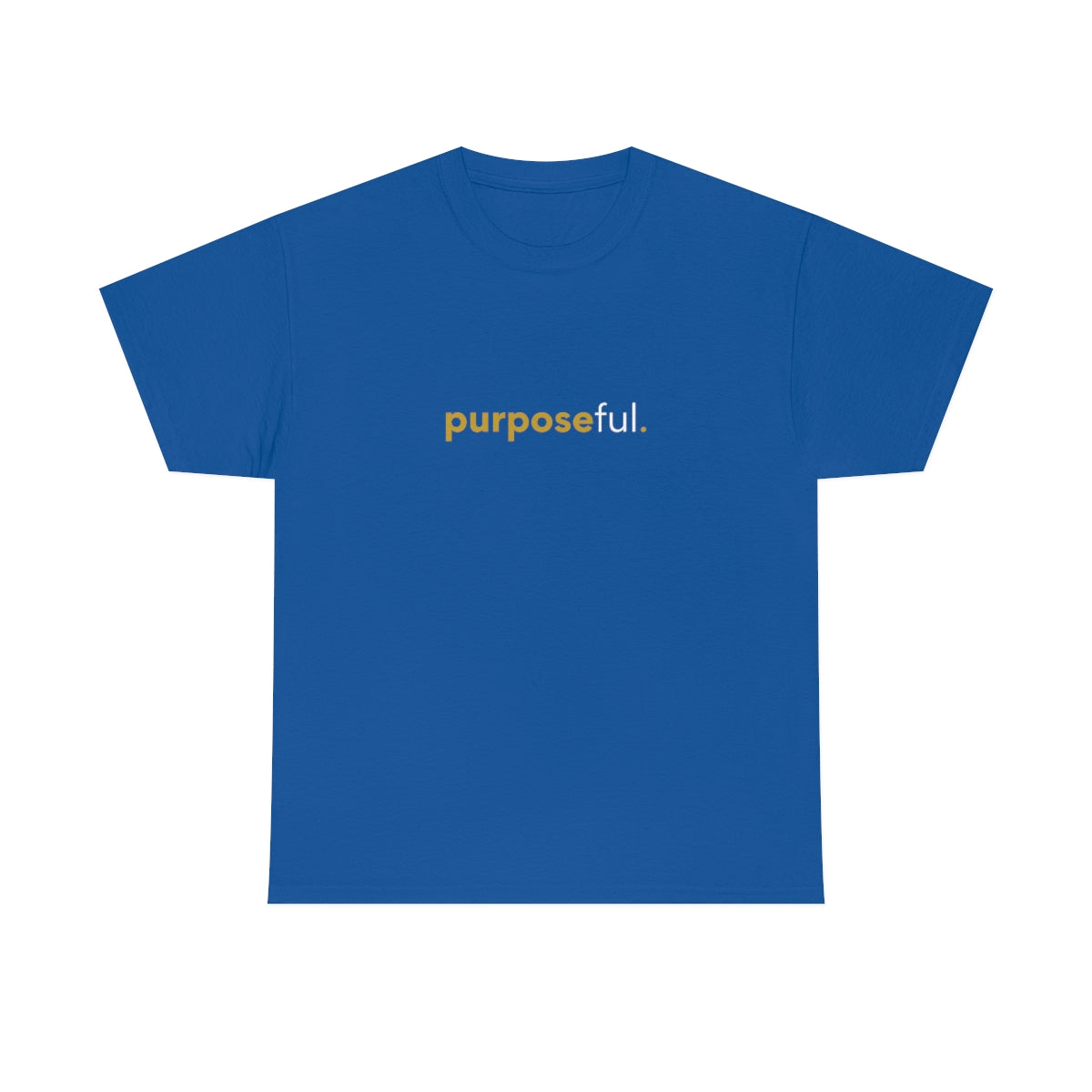 "purposeful" Unisex Heavy Cotton Tee