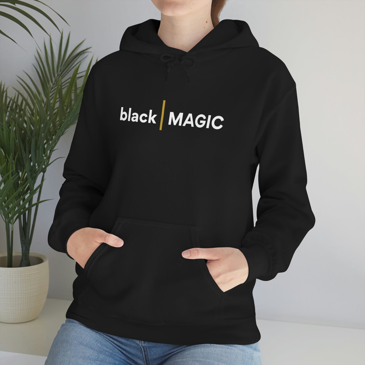 "blackMAGIC" Unisex Heavy Blend™ Hooded Sweatshirt