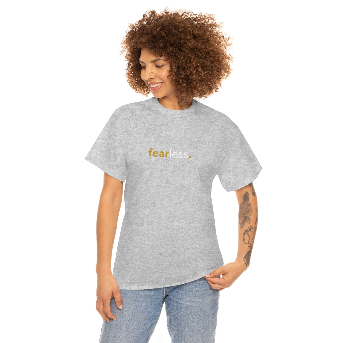 "fearless" Unisex Heavy Cotton Tee