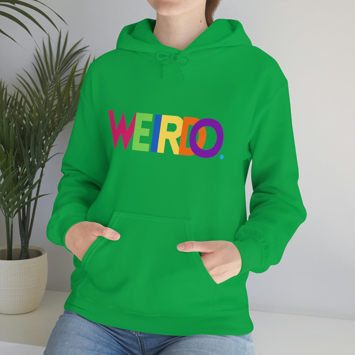 "Weirdo" Unisex Heavy Blend™ Hooded Sweatshirt