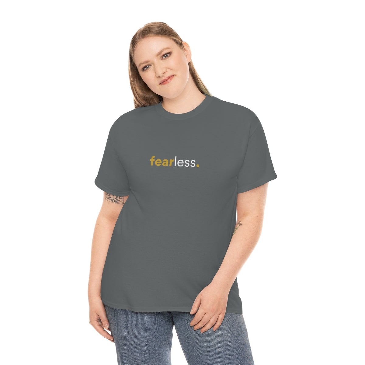 "fearless" Unisex Heavy Cotton Tee