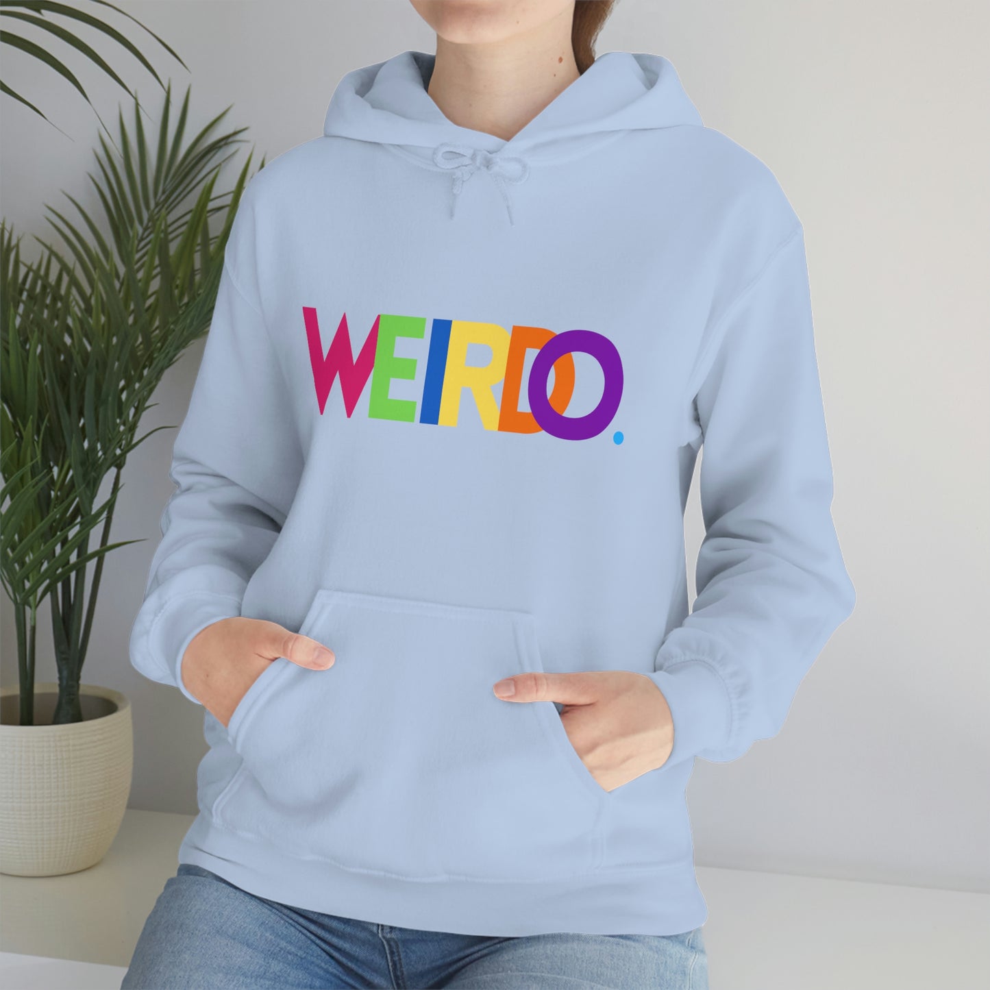 "Weirdo" Unisex Heavy Blend™ Hooded Sweatshirt