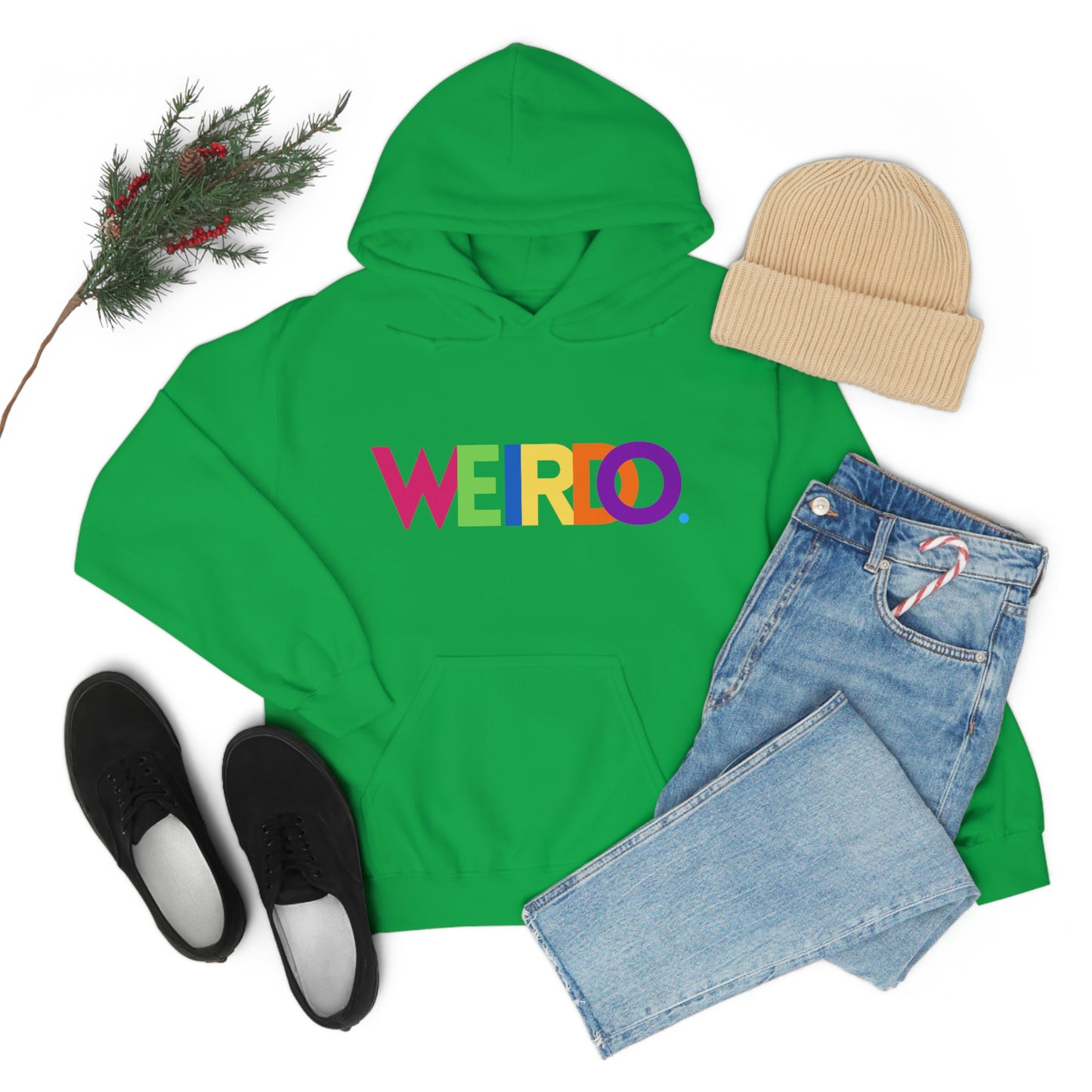 "Weirdo" Unisex Heavy Blend™ Hooded Sweatshirt