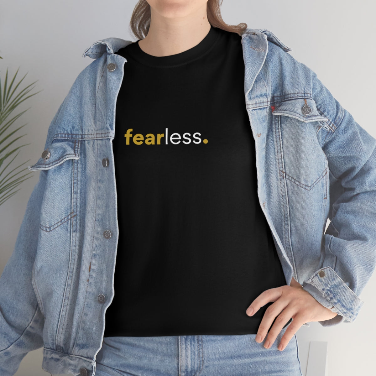 "fearless" Unisex Heavy Cotton Tee