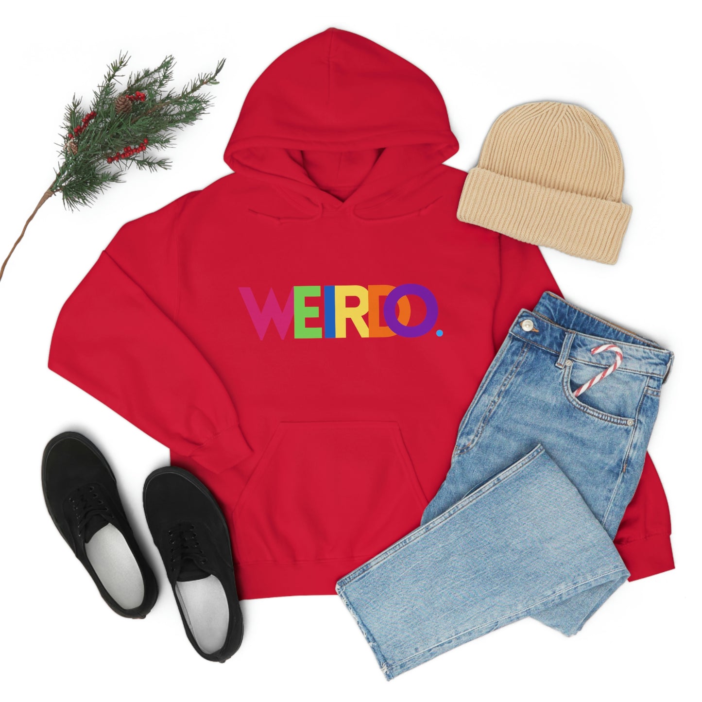 "Weirdo" Unisex Heavy Blend™ Hooded Sweatshirt