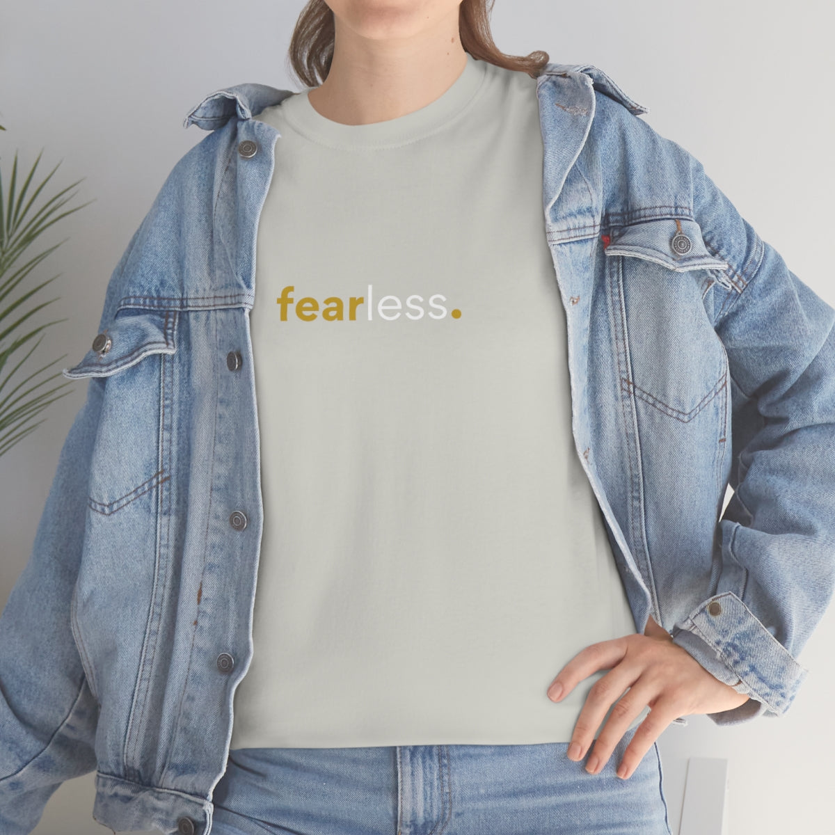 "fearless" Unisex Heavy Cotton Tee