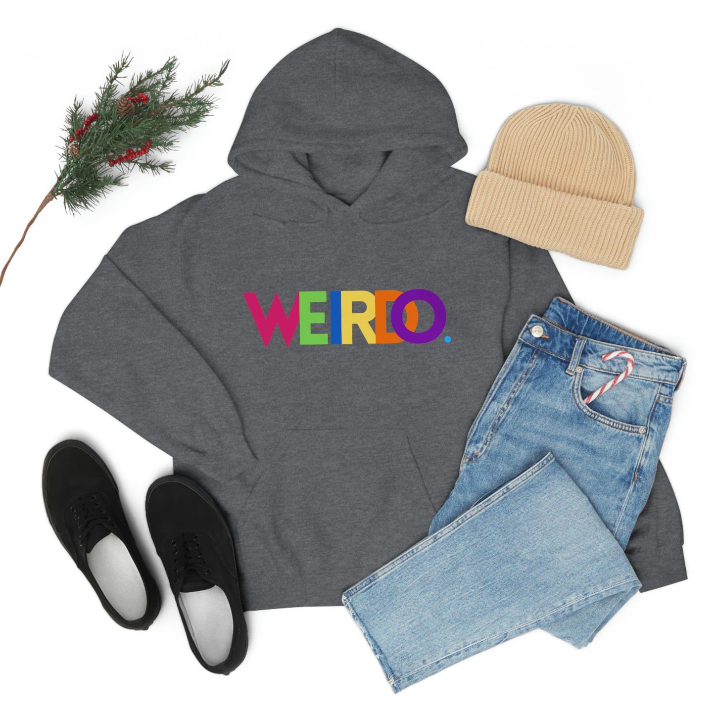 "Weirdo" Unisex Heavy Blend™ Hooded Sweatshirt