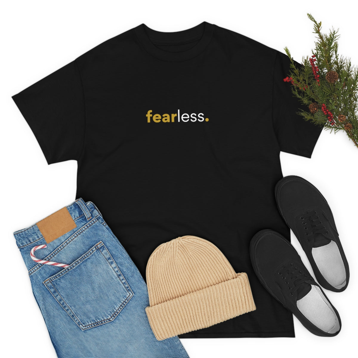 "fearless" Unisex Heavy Cotton Tee