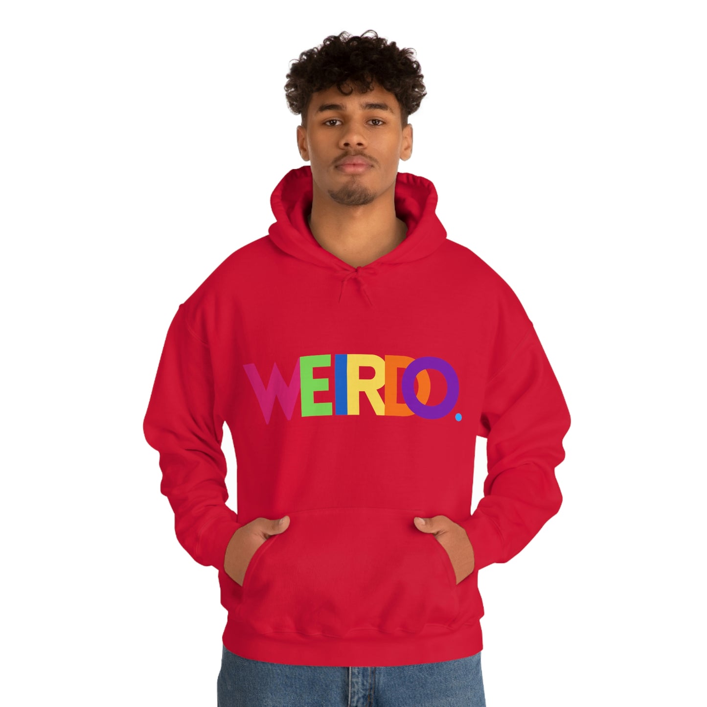 "Weirdo" Unisex Heavy Blend™ Hooded Sweatshirt