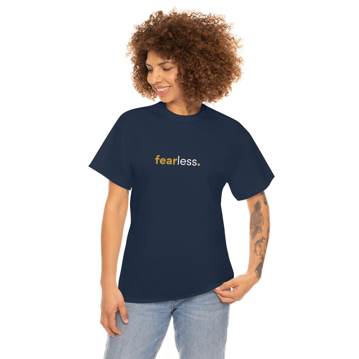 "fearless" Unisex Heavy Cotton Tee