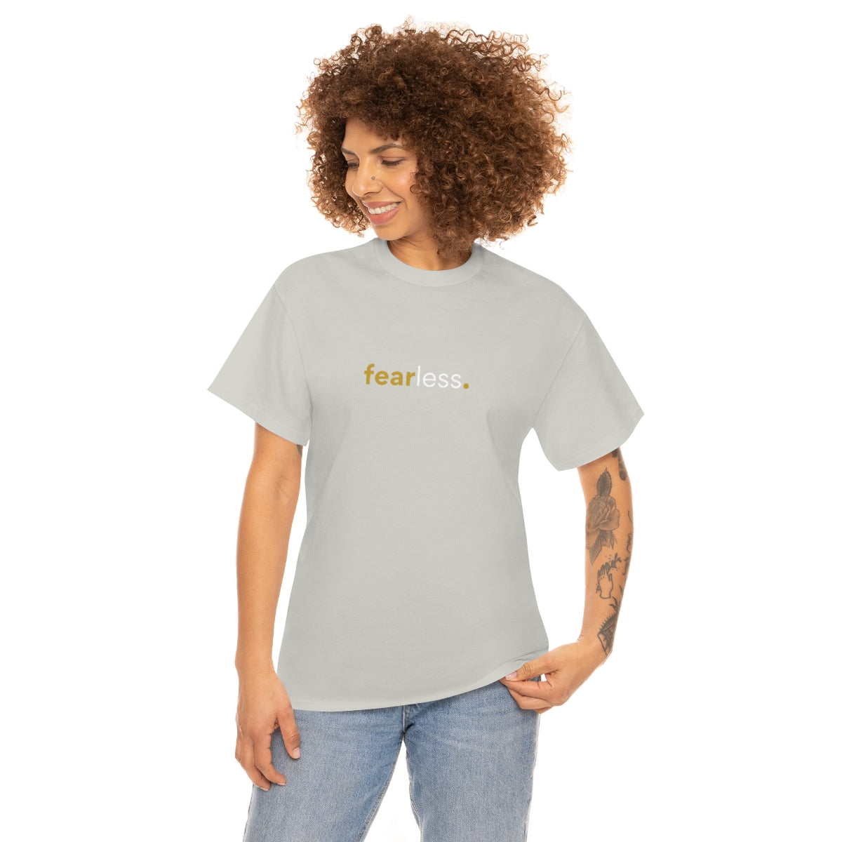 "fearless" Unisex Heavy Cotton Tee