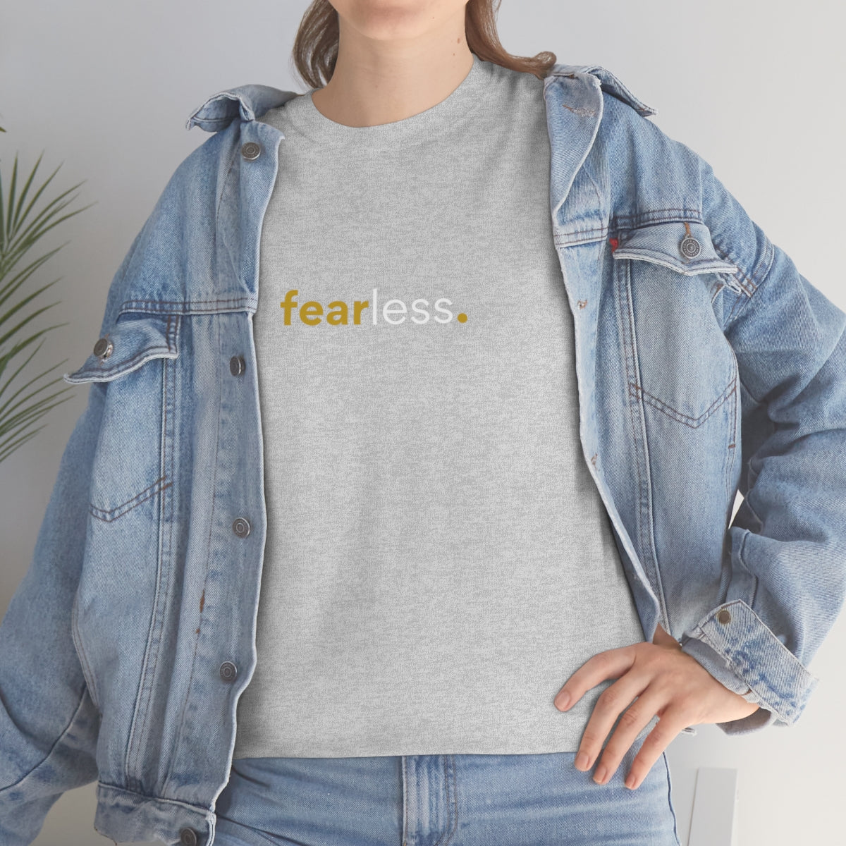 "fearless" Unisex Heavy Cotton Tee