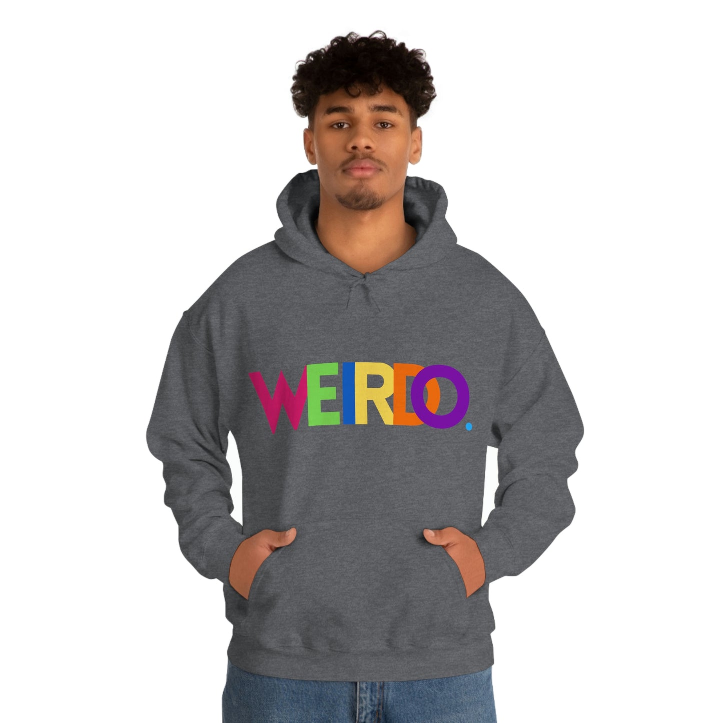 "Weirdo" Unisex Heavy Blend™ Hooded Sweatshirt