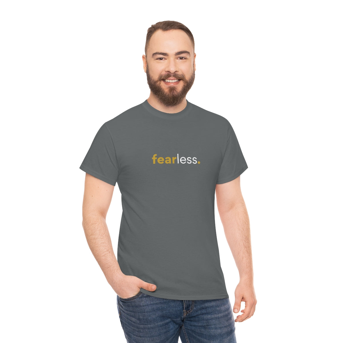 "fearless" Unisex Heavy Cotton Tee