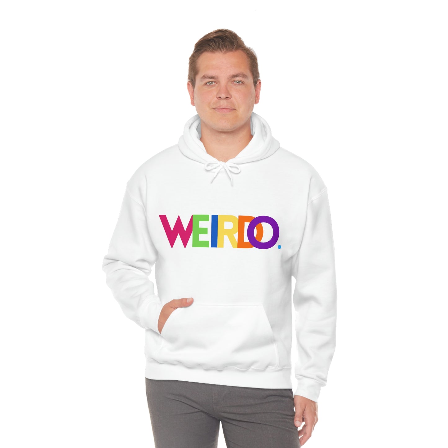 "Weirdo" Unisex Heavy Blend™ Hooded Sweatshirt