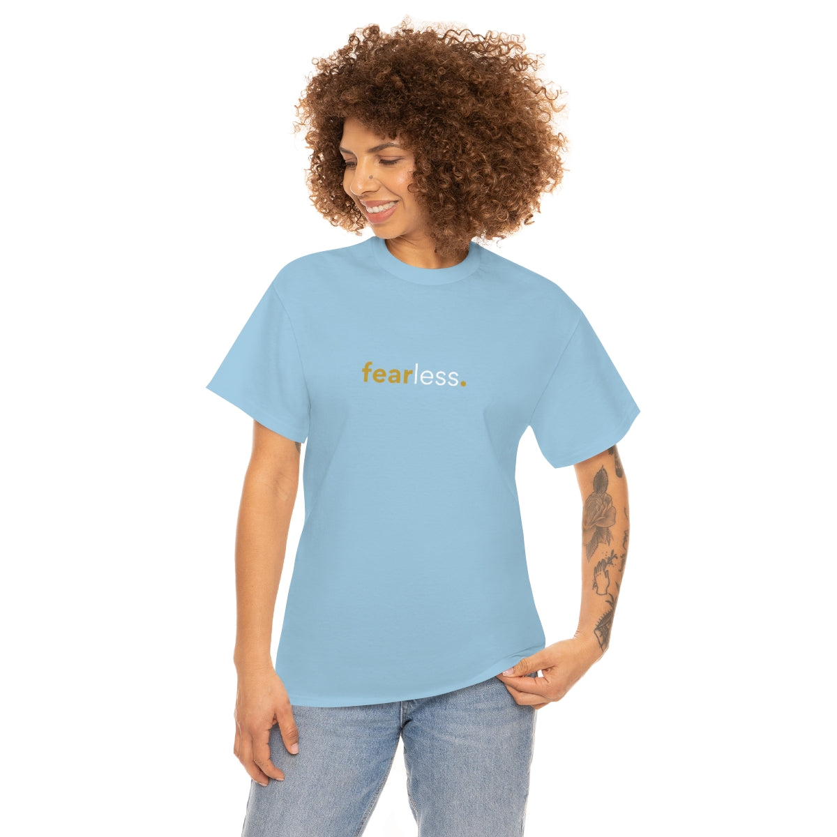 "fearless" Unisex Heavy Cotton Tee