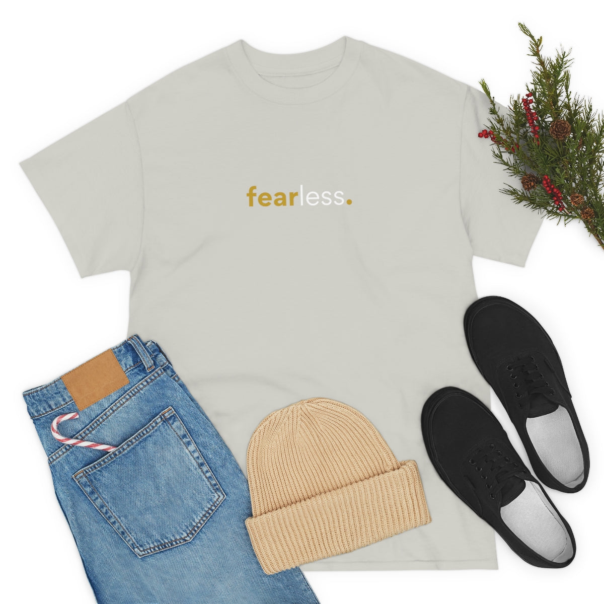 "fearless" Unisex Heavy Cotton Tee