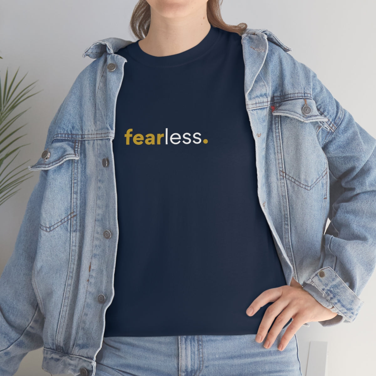 "fearless" Unisex Heavy Cotton Tee