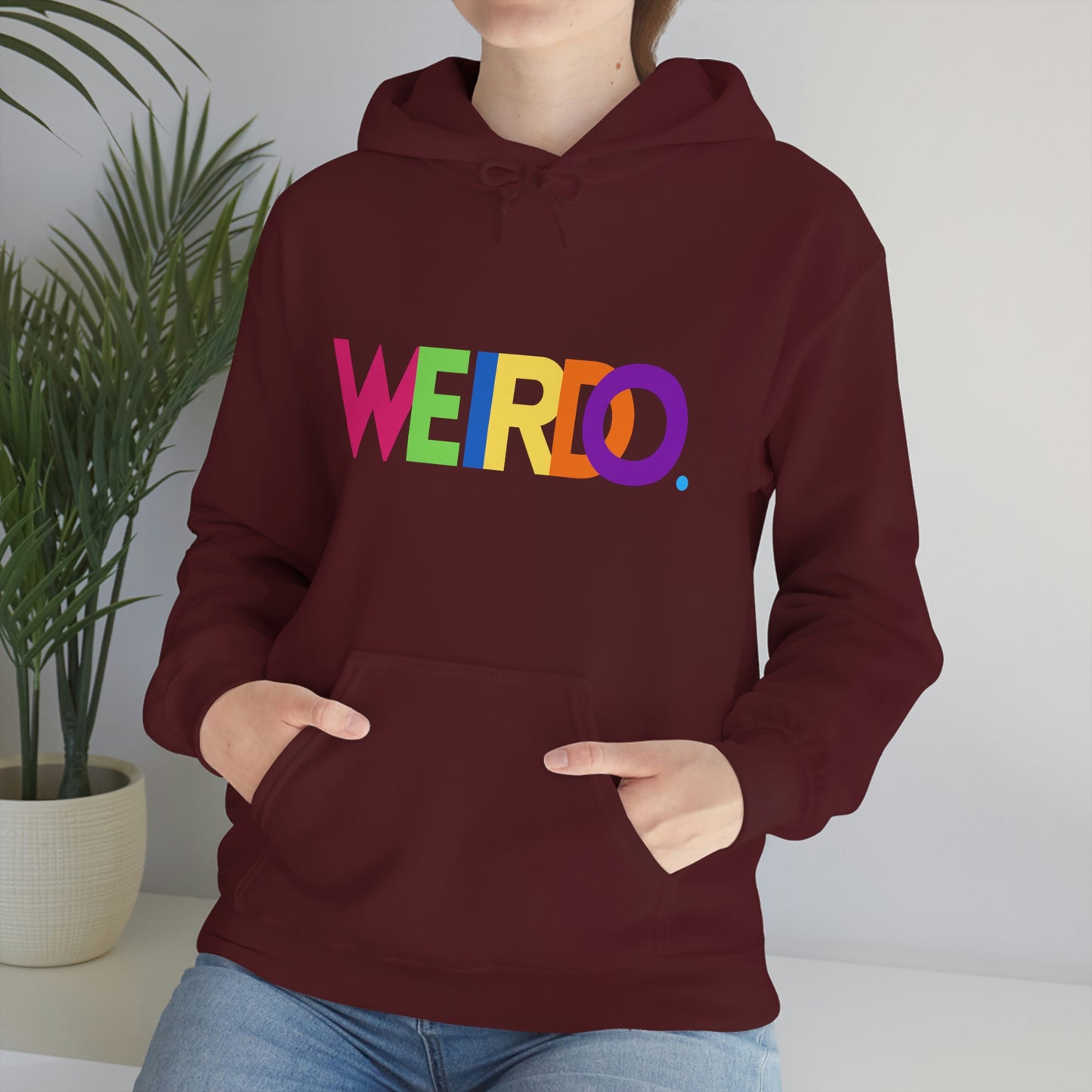 "Weirdo" Unisex Heavy Blend™ Hooded Sweatshirt