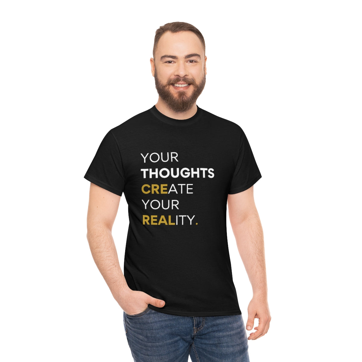 "Your Thoughts" Unisex Heavy Cotton Tee
