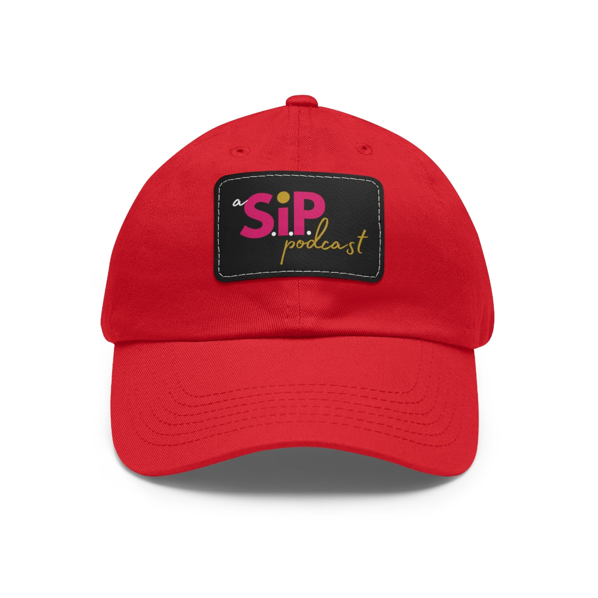 "A Shift in Perspective" Podcast Hat with Leather Patch