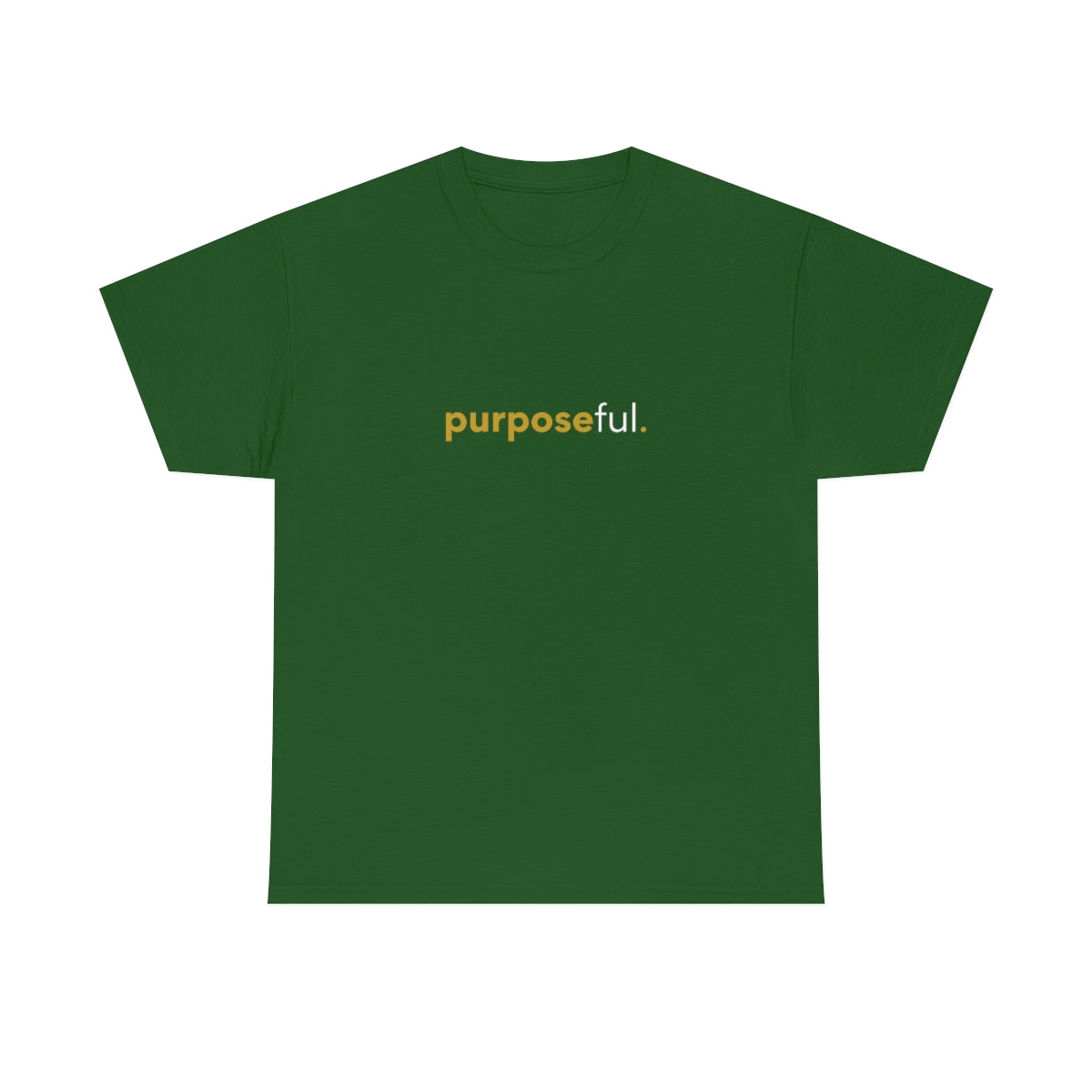 "purposeful" Unisex Heavy Cotton Tee