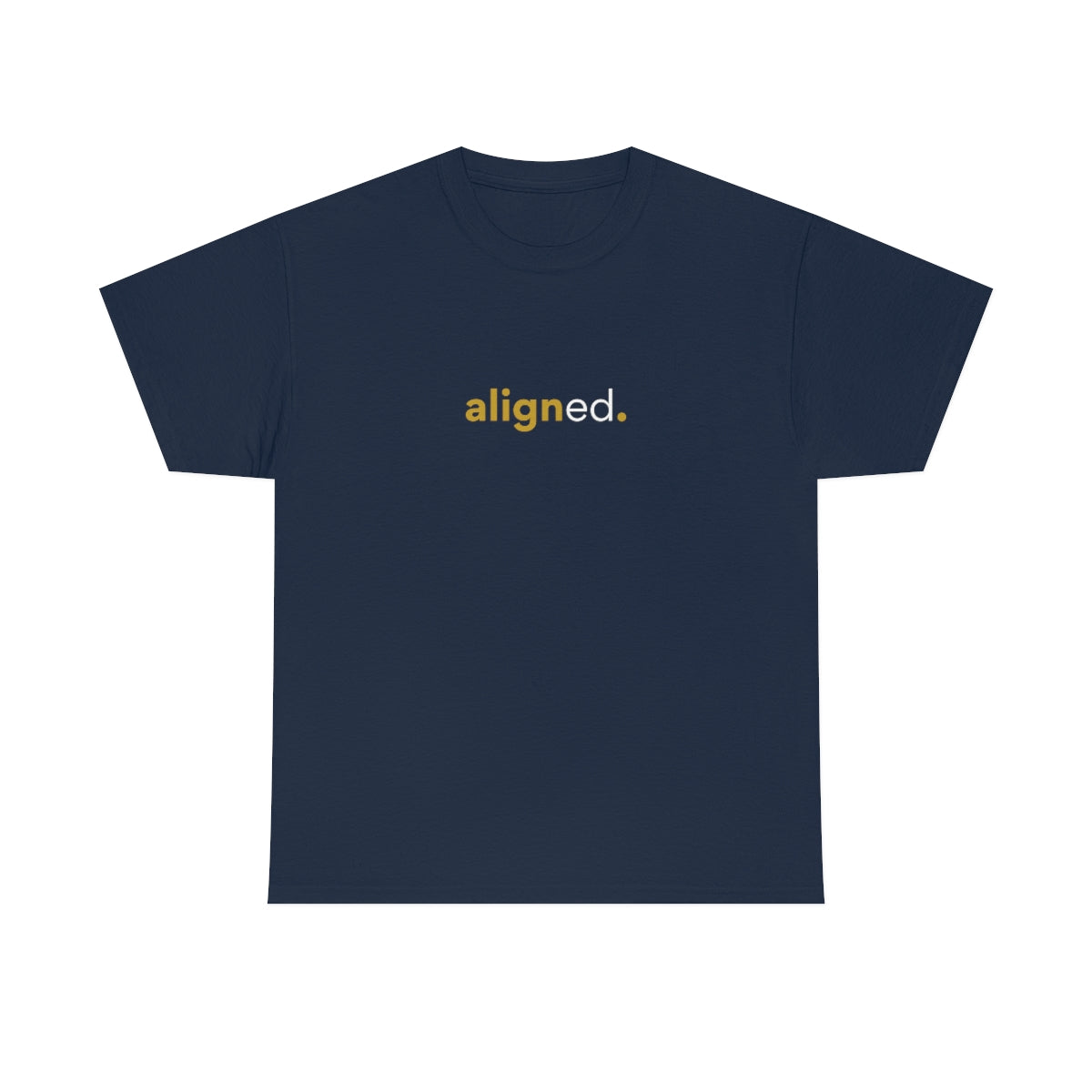 "aligned" Unisex Heavy Cotton Tee