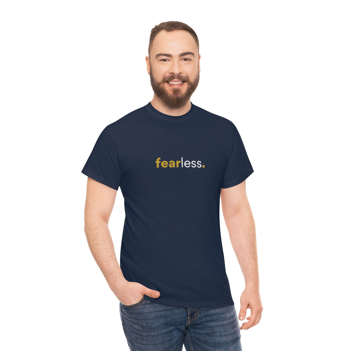 "fearless" Unisex Heavy Cotton Tee