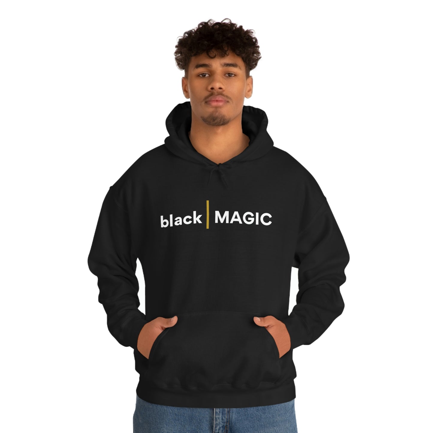 "blackMAGIC" Unisex Heavy Blend™ Hooded Sweatshirt