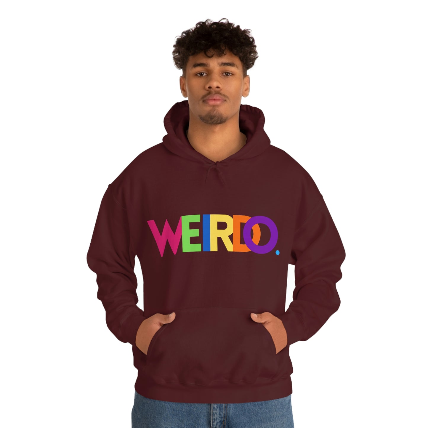 "Weirdo" Unisex Heavy Blend™ Hooded Sweatshirt