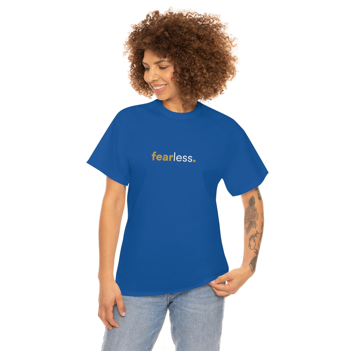 "fearless" Unisex Heavy Cotton Tee