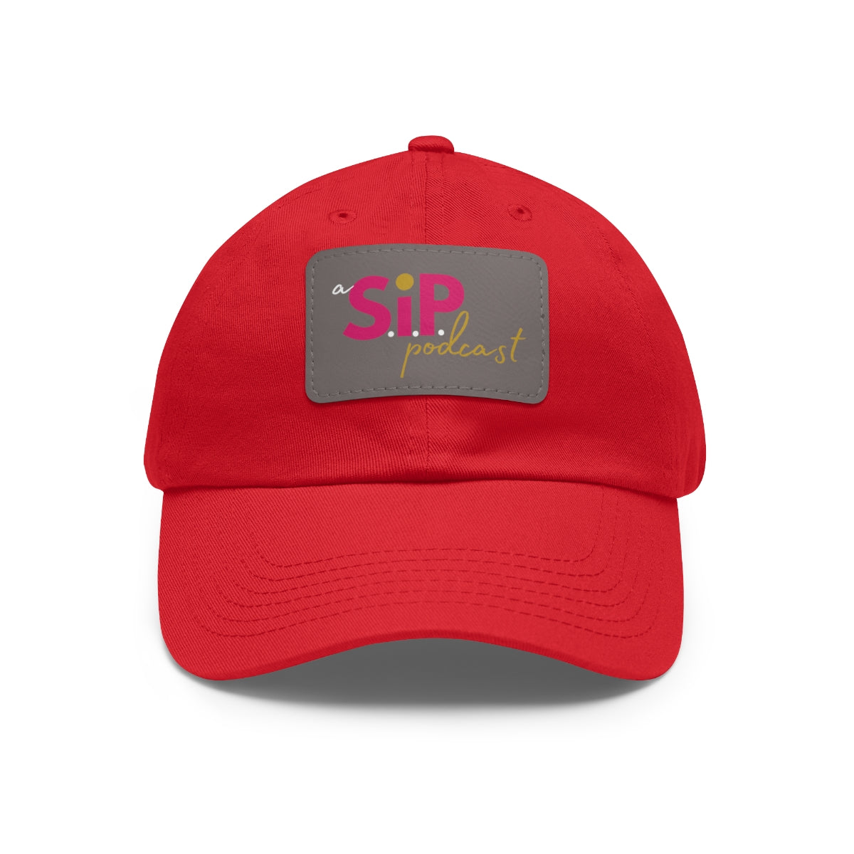 "A Shift in Perspective" Podcast Hat with Leather Patch