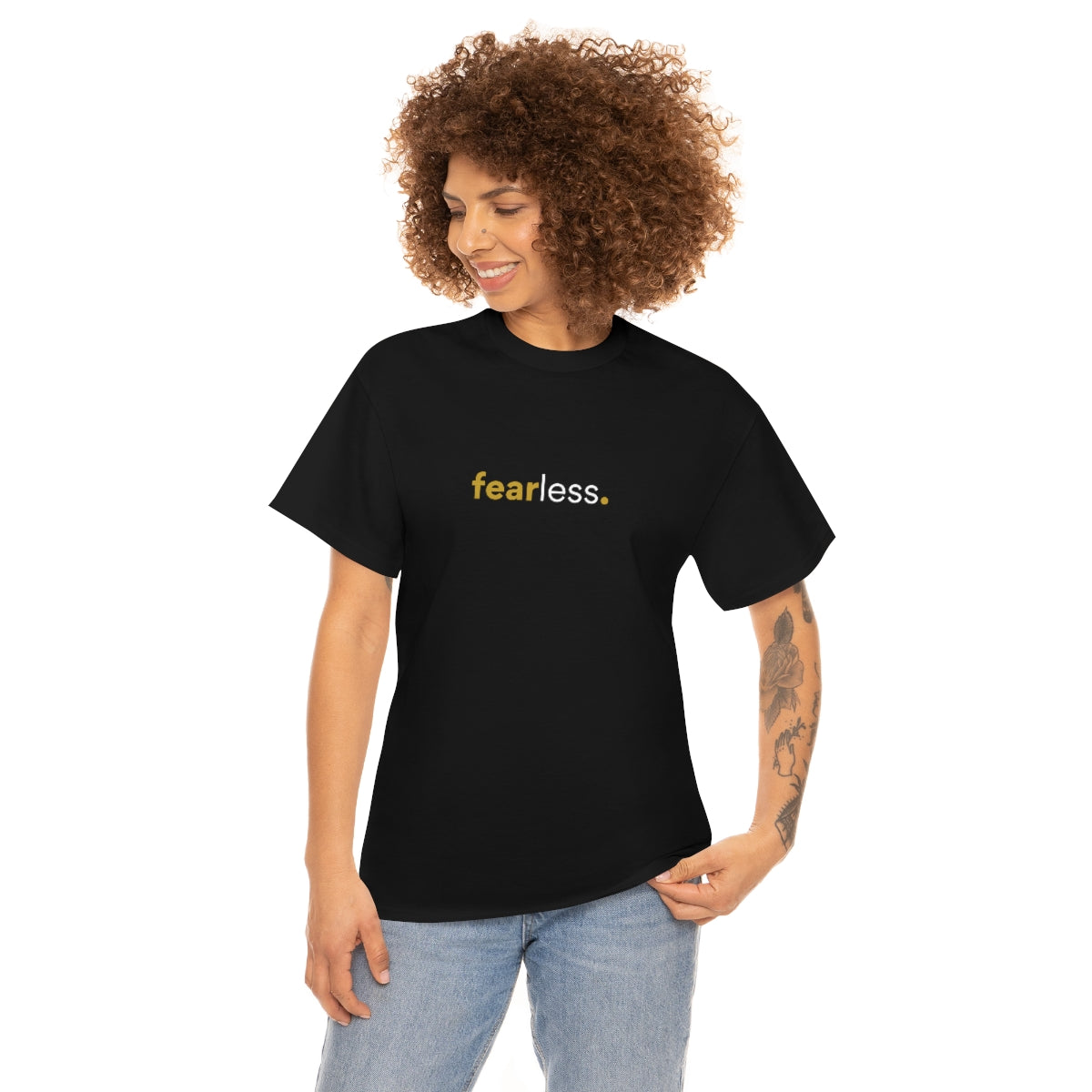 "fearless" Unisex Heavy Cotton Tee