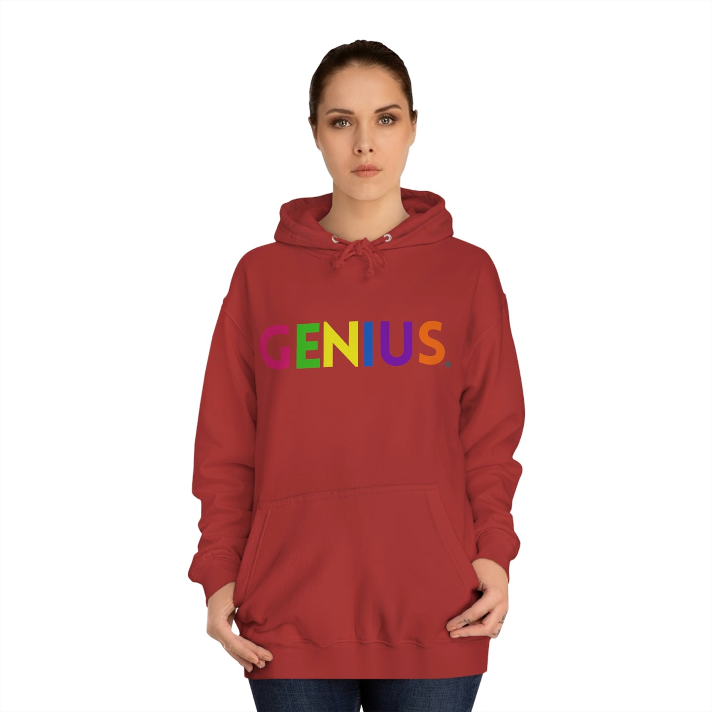 "GENIUS" College Hoodie