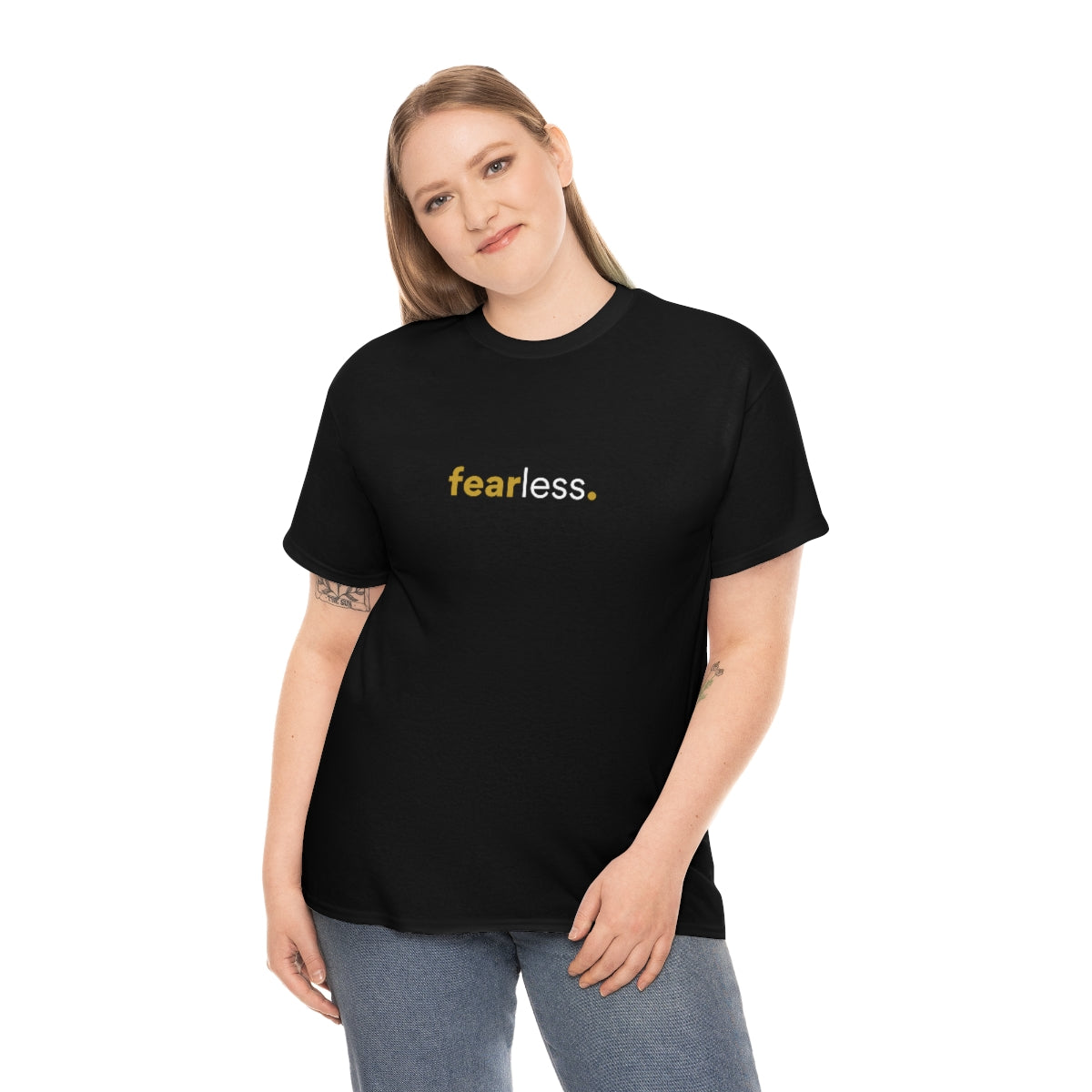 "fearless" Unisex Heavy Cotton Tee