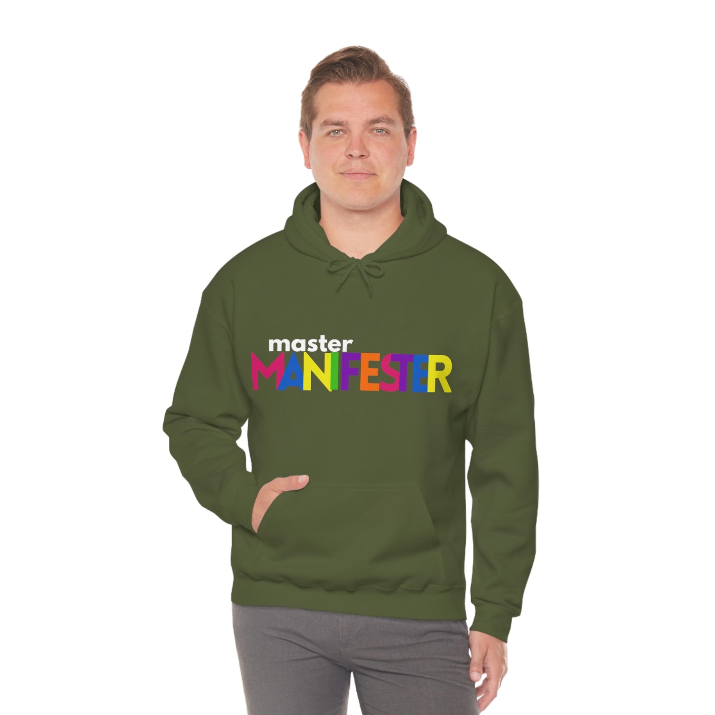 "Master Manifester" Unisex Heavy Blend™ Hooded Sweatshirt