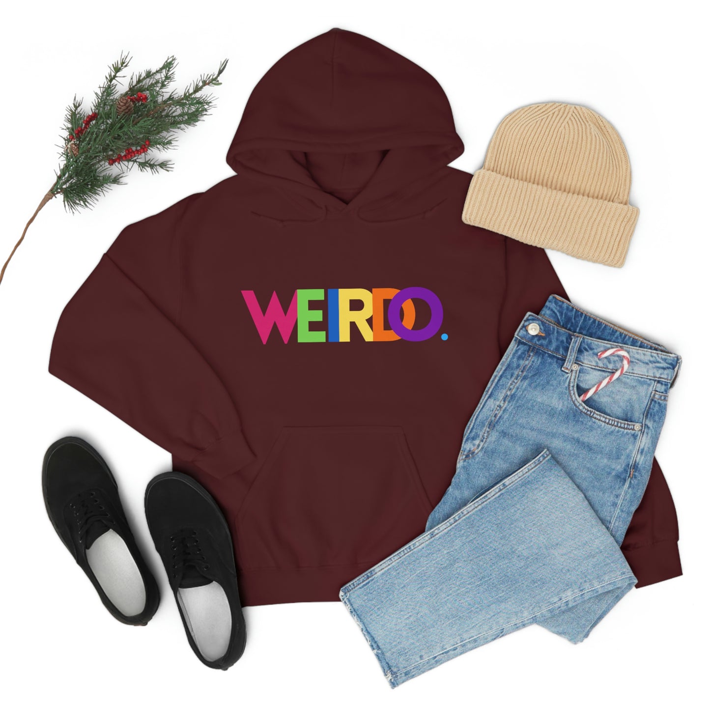 "Weirdo" Unisex Heavy Blend™ Hooded Sweatshirt