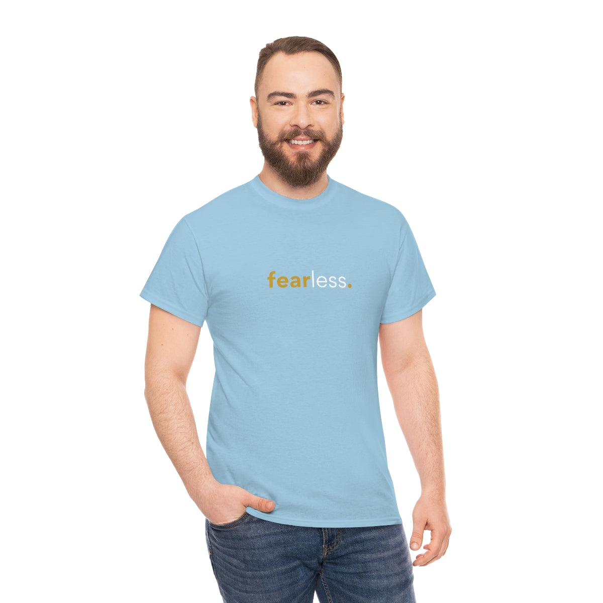 "fearless" Unisex Heavy Cotton Tee