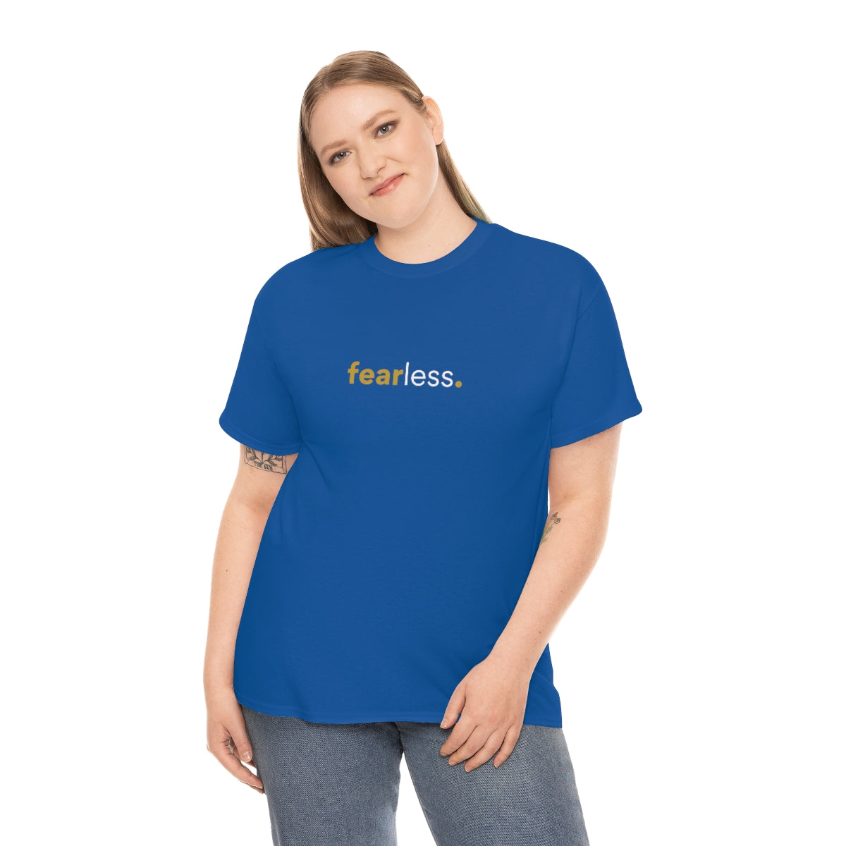 "fearless" Unisex Heavy Cotton Tee