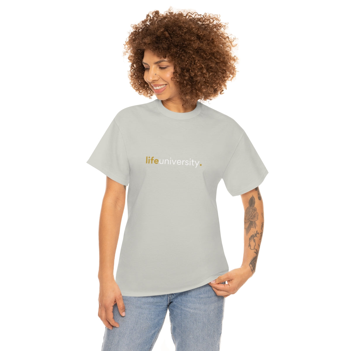 "life university" Unisex Heavy Cotton Tee