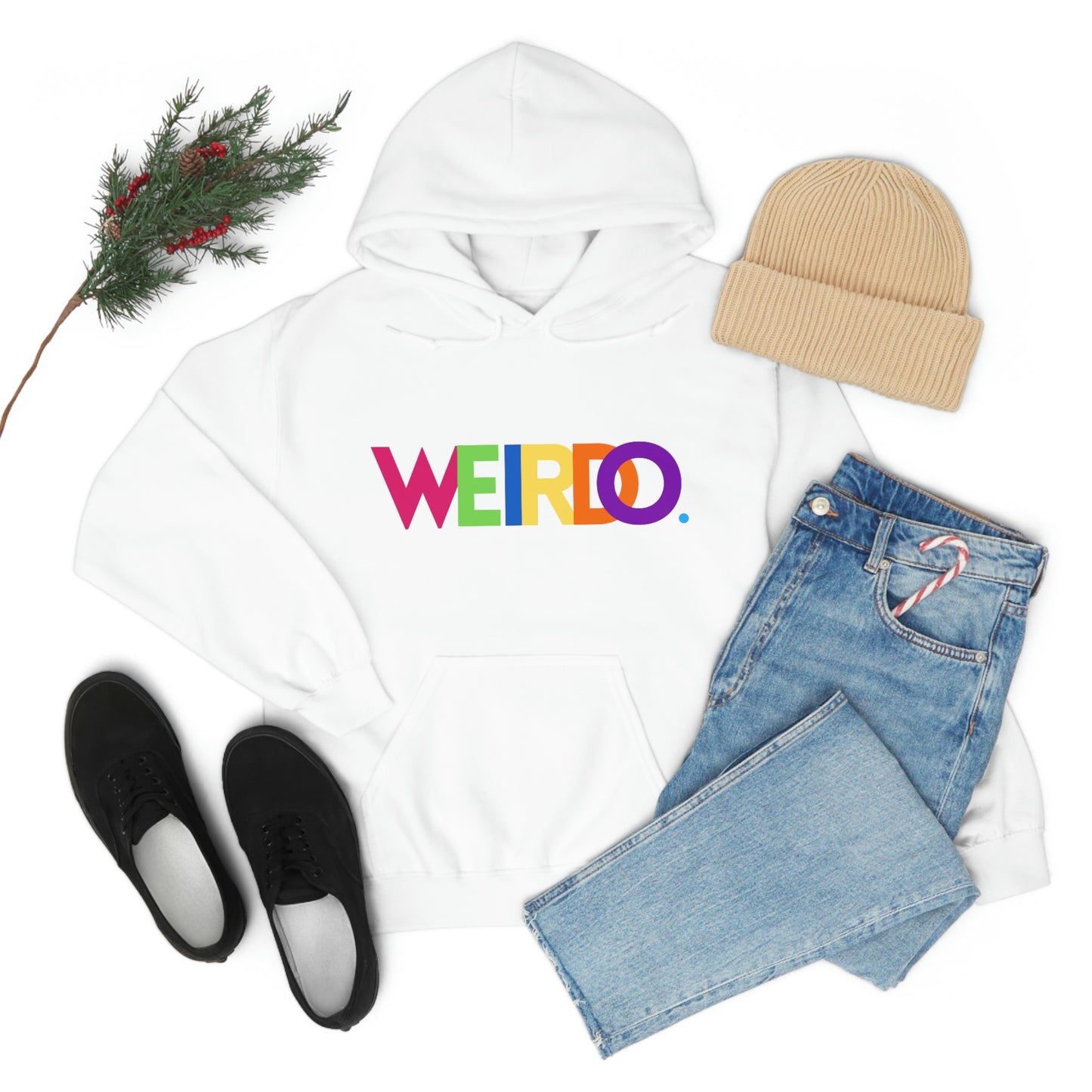 "Weirdo" Unisex Heavy Blend™ Hooded Sweatshirt