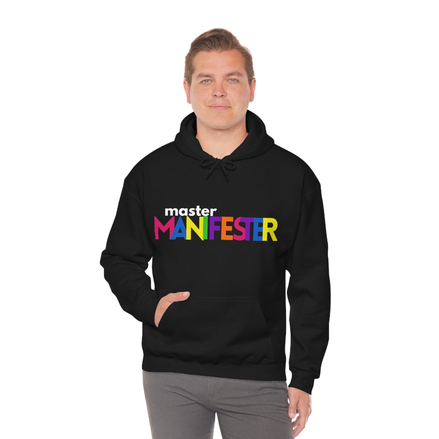 "Master Manifester" Unisex Heavy Blend™ Hooded Sweatshirt