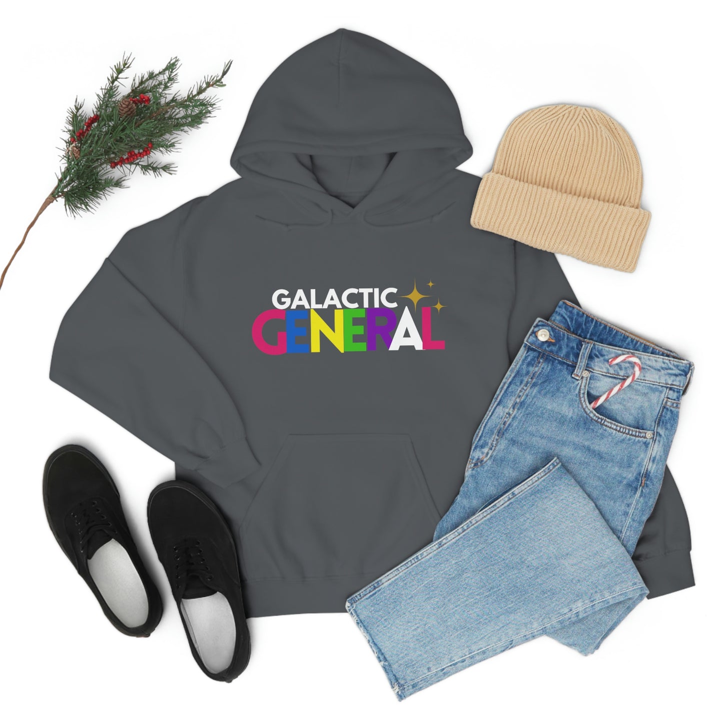 "Galactic General" Unisex Heavy Blend™ Hooded Sweatshirt