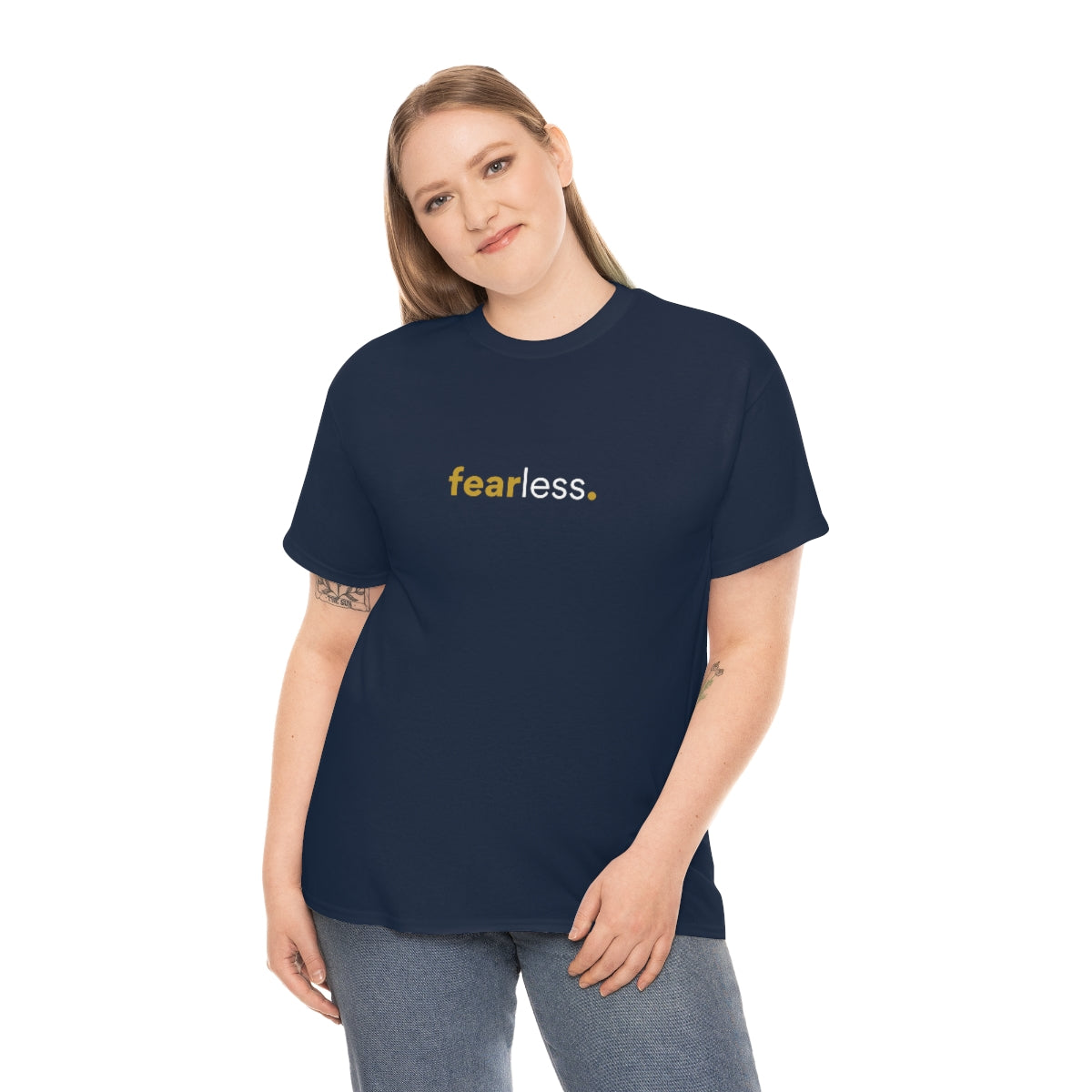 "fearless" Unisex Heavy Cotton Tee