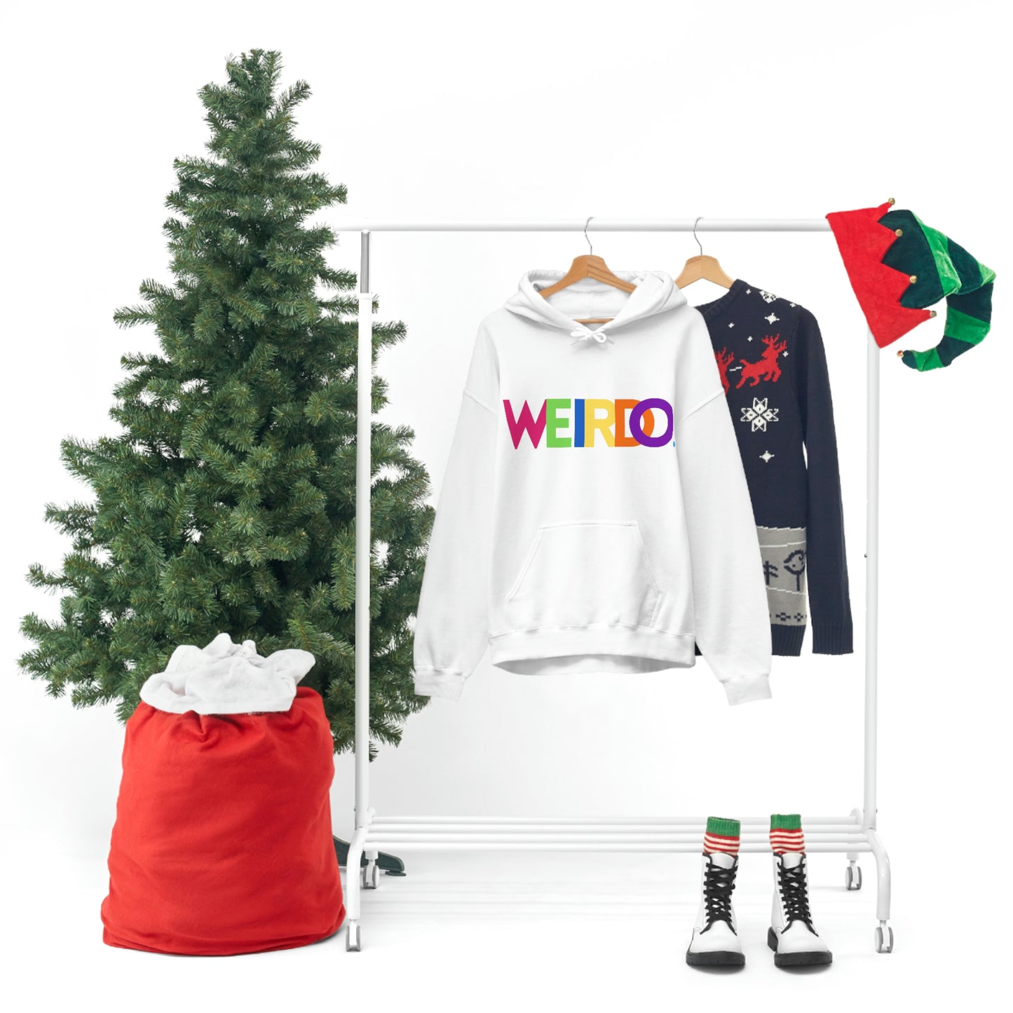 "Weirdo" Unisex Heavy Blend™ Hooded Sweatshirt