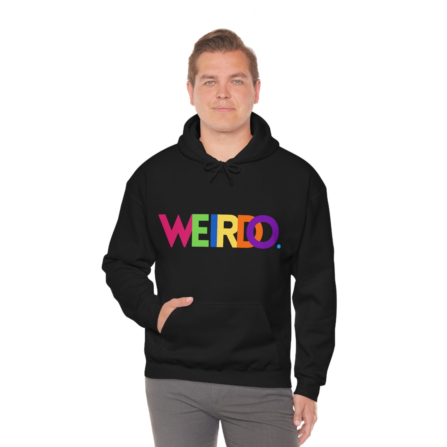 "Weirdo" Unisex Heavy Blend™ Hooded Sweatshirt