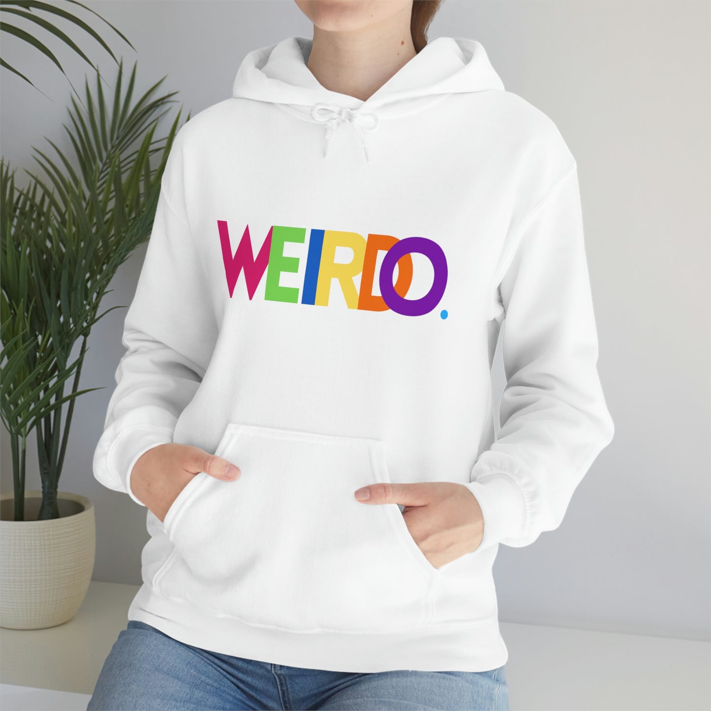 "Weirdo" Unisex Heavy Blend™ Hooded Sweatshirt