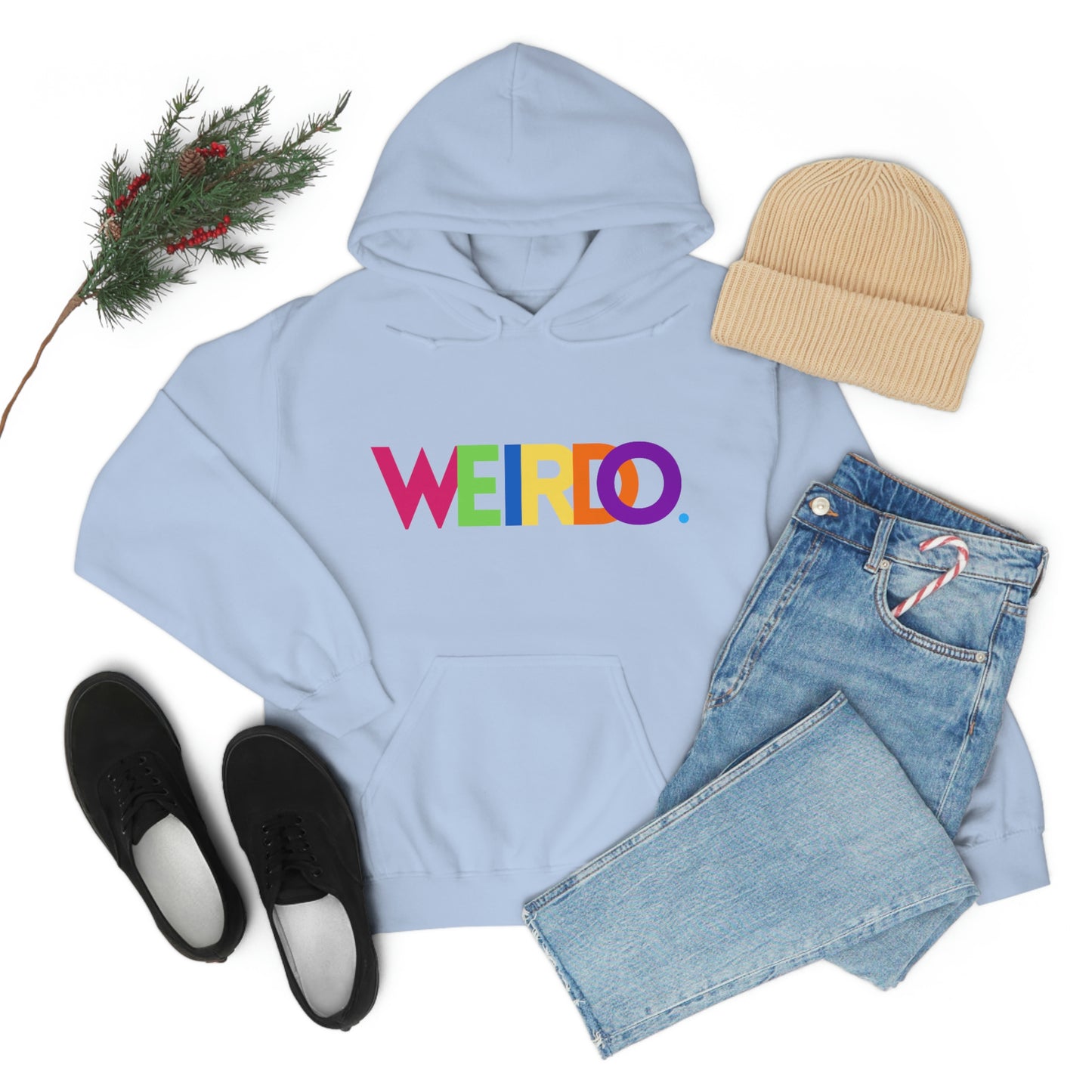 "Weirdo" Unisex Heavy Blend™ Hooded Sweatshirt