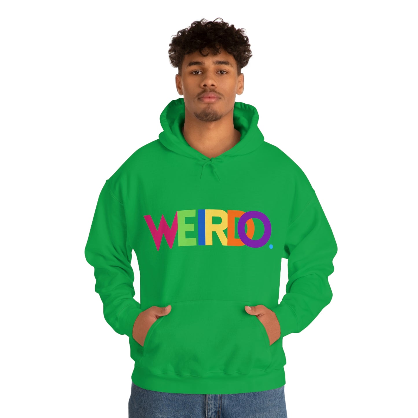 "Weirdo" Unisex Heavy Blend™ Hooded Sweatshirt